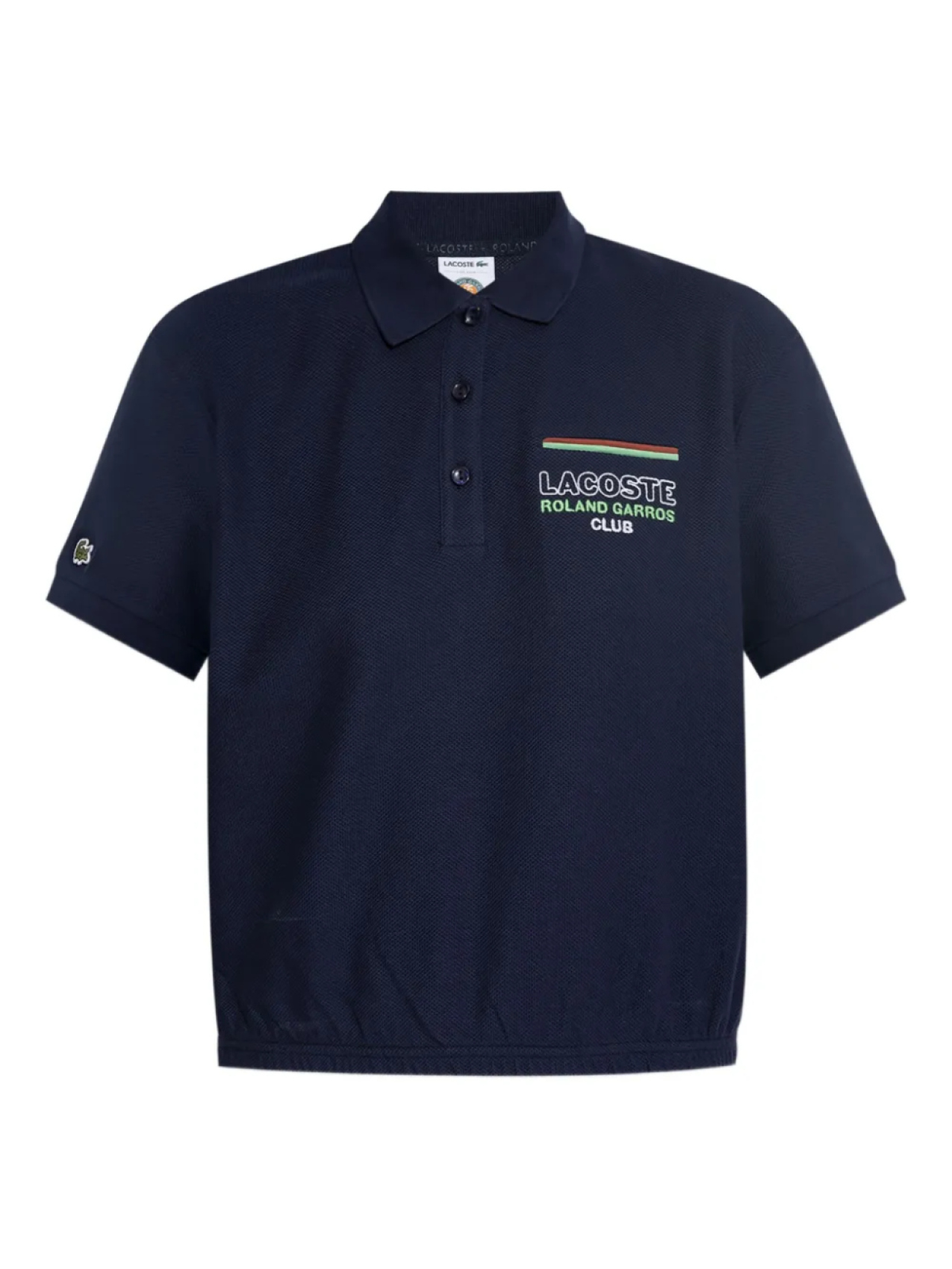 

Поло Roland Garros Lacoste, синий