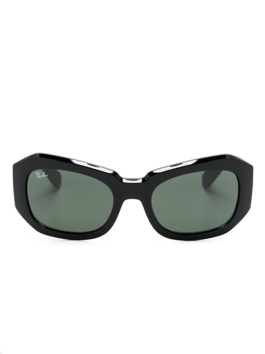 

Ray-Ban солнцезащитные очки Beate в прямоугольной оправе, черный