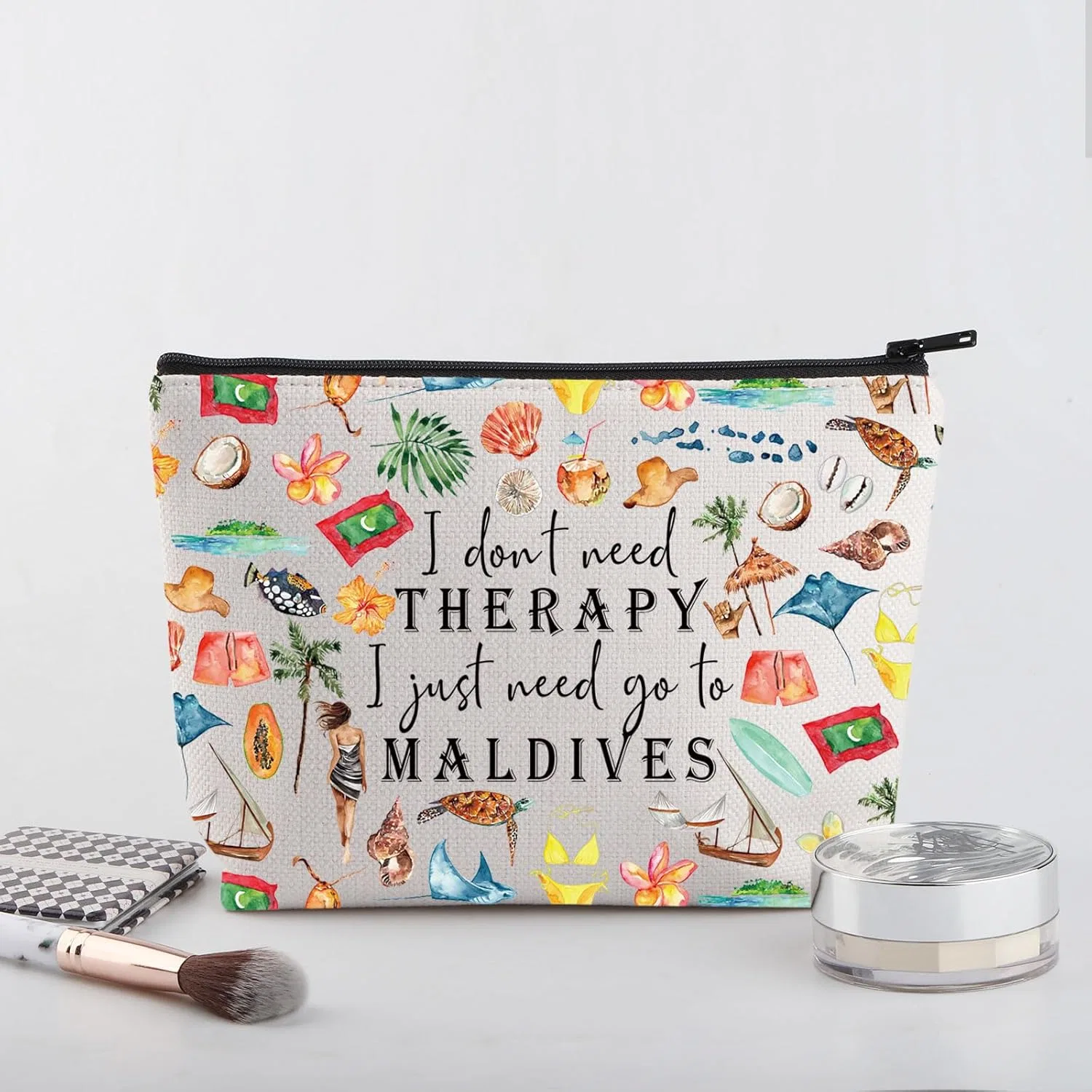 Косметичка «Мальдивы» от MYSOMY Mysomy, Go To Maldives Bag — фото 3