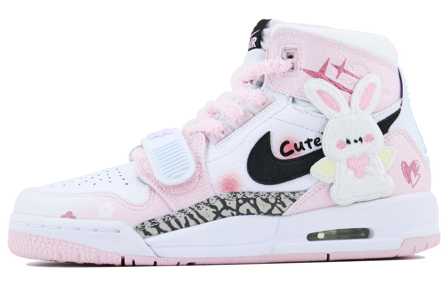 

Кроссовки JORDAN Legacy 312 Vintage Basketball Shoes Women's High-Top White