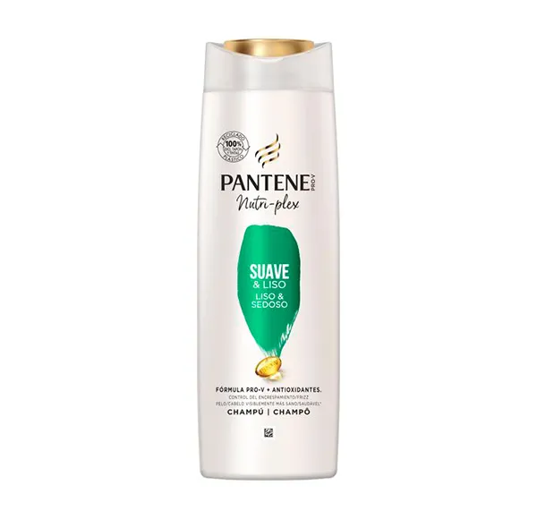 Шампунь Nutriplex для вьющихся и непослушных волос Suave & Liso Pantene, 225 ml