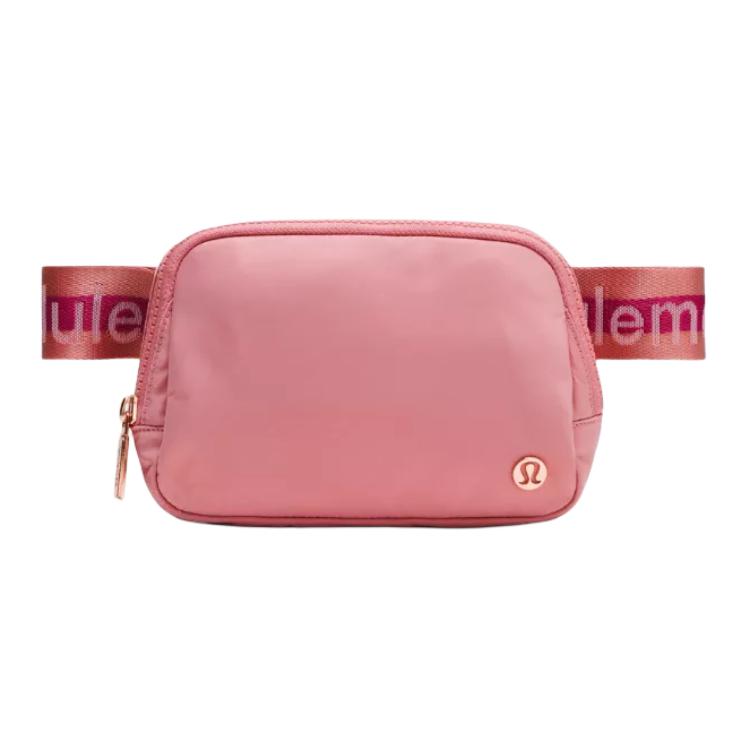 

Lululemon Нейлоновая поясная сумка унисекс розовая, Pink