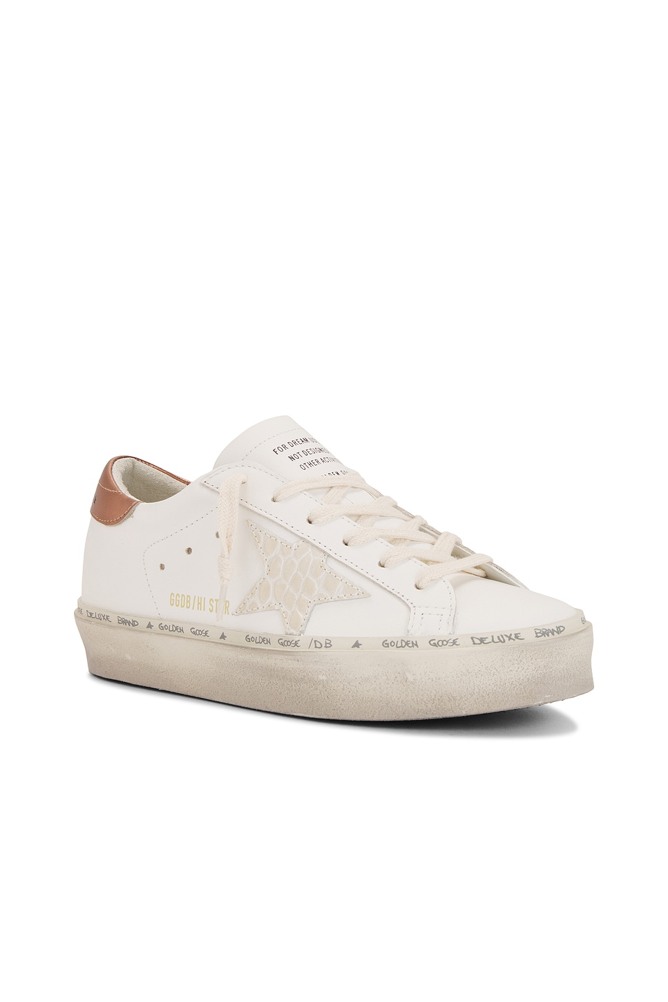 Кроссовки hi star Golden Goose, белый — фото 2