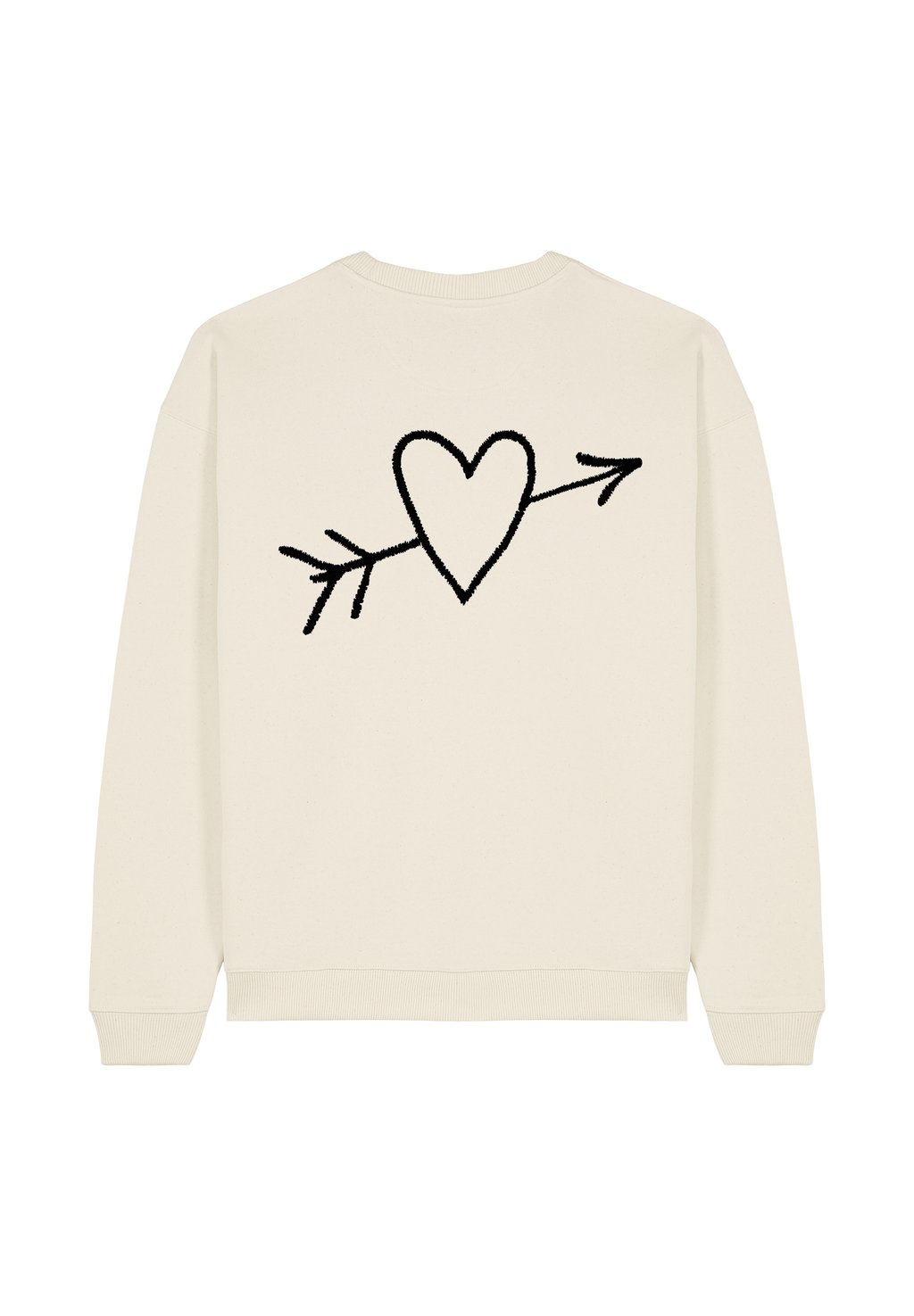 

Толстовка EL AMOR BACK EMBROIDERY UNISEX Mira Paris, слоновая кость