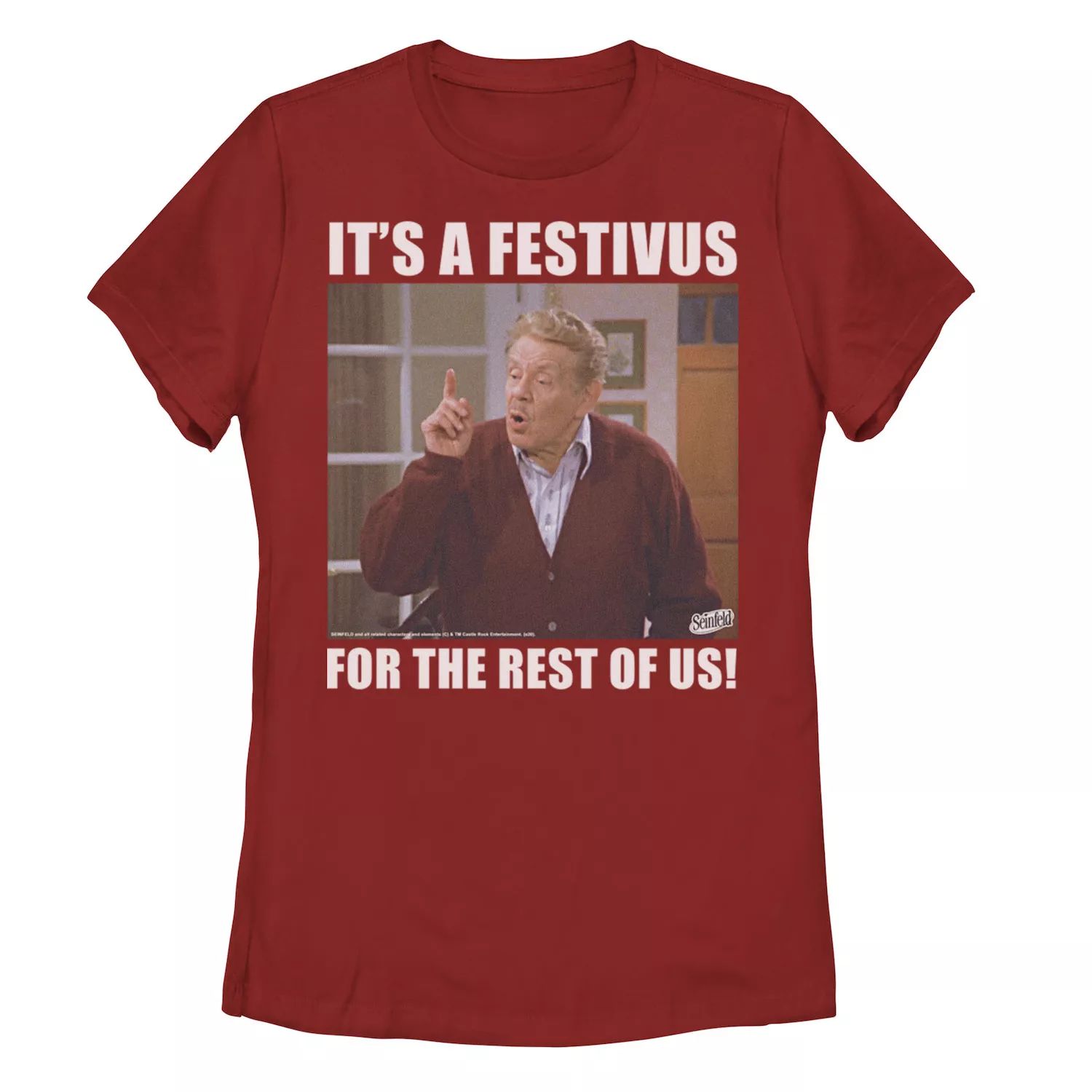 

Футболка Seinfeld Festivus среди юниоров Фрэнк «Это праздник для всех нас» Licensed Character