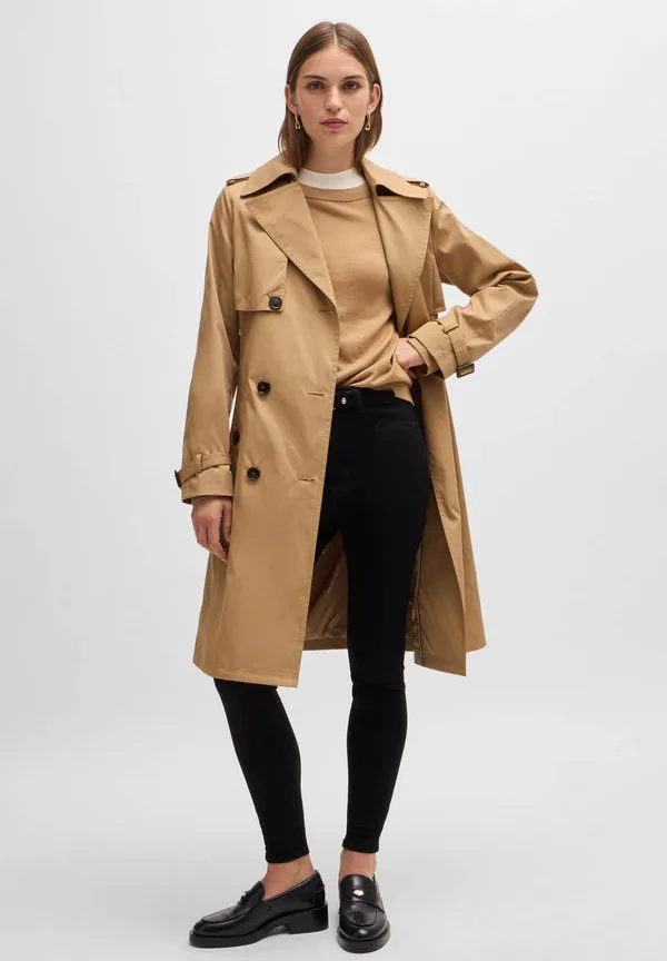 Тренчкот конри Boss, Beige — фото 2