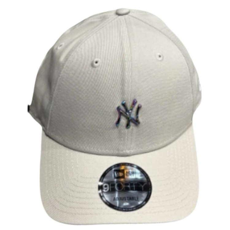 

New Era Хлопковая бейсболка унисекс экрю, Ecru