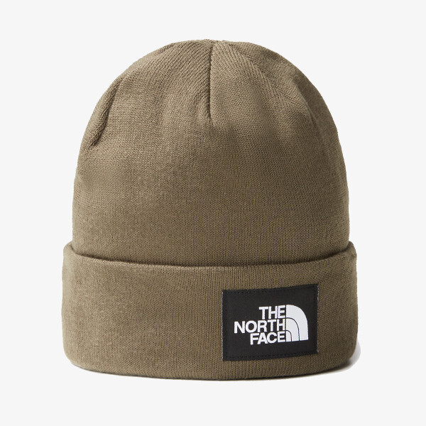 

Шапка-Бини из переработанного материала для докеров The North Face, зеленый