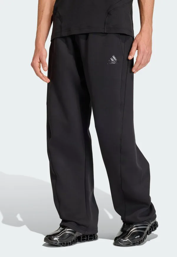 Спортивные штаны spacer с открытым низом Adidas Originals, Black