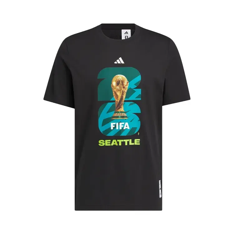 Футболка Adidas FIFA World Cup 26 Host City Seattle, черный
