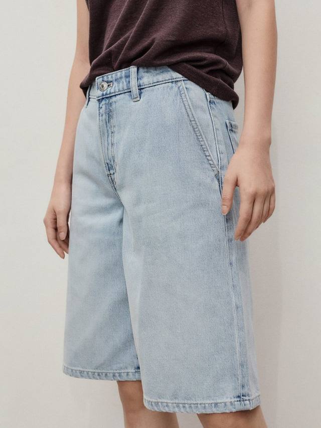 

Бермуды Amina Denim Mango, Sky Blue