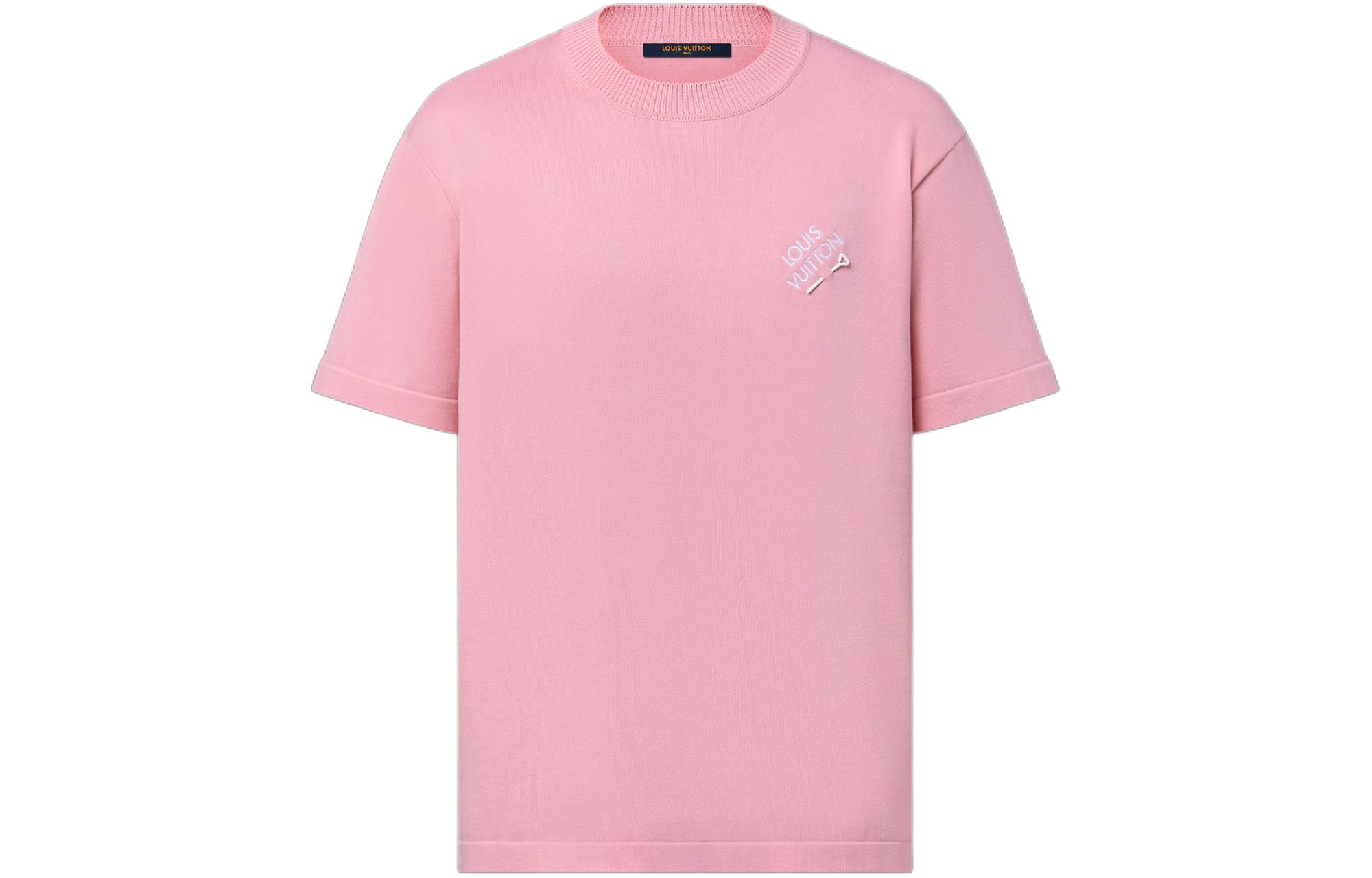 

Футболка X Tyler Collaboration SS24 мужская розовая LOUIS VUITTON