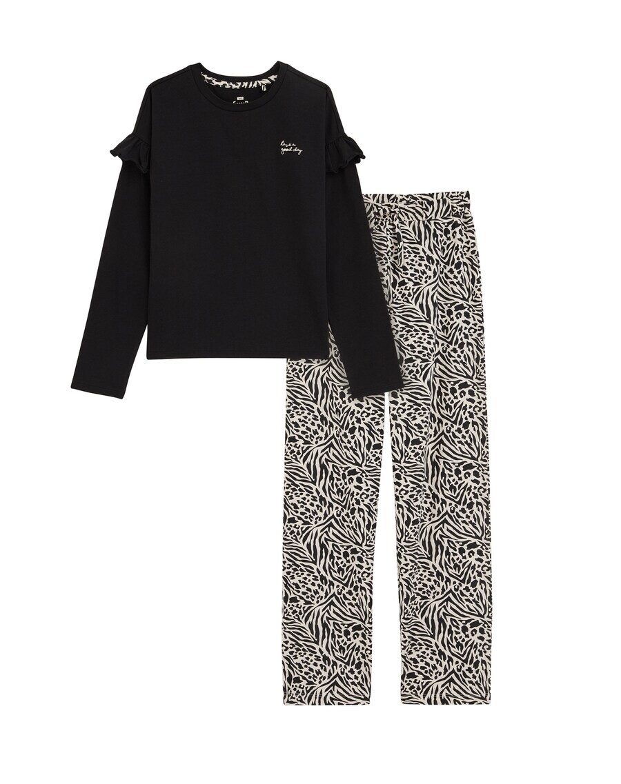 

Пижама WE Fashion Pajamas, черный
