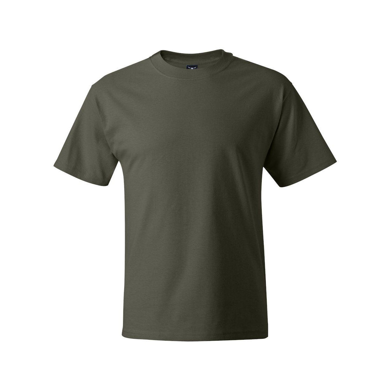 

Футболка Hanes Beefy-T, цвет Fatigue Green