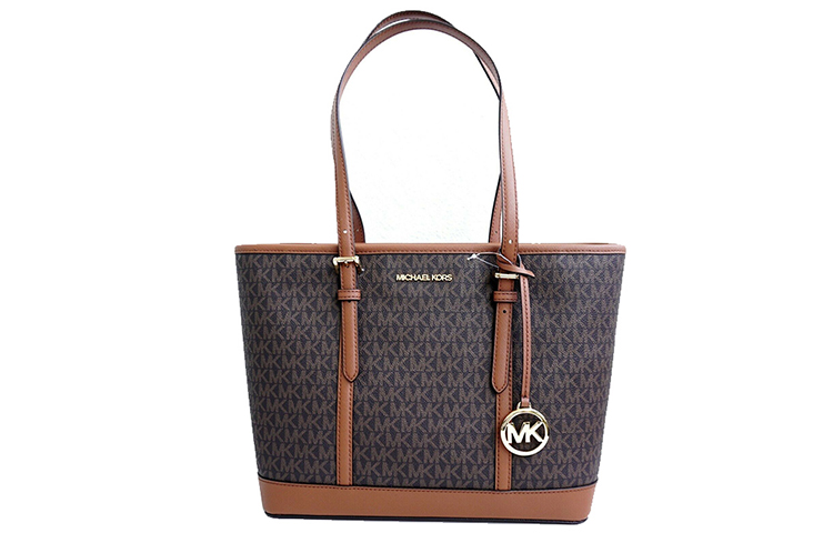 

MICHAEL KORS Сумка-шоппер Jet Set Travel из искусственной кожи, женская, коричневого цвета