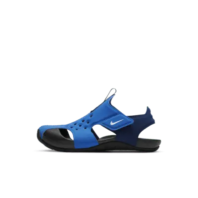 

Сандалии Nike Sunray Protect 2, цвет Signal Blue/Blue Void/Black/White