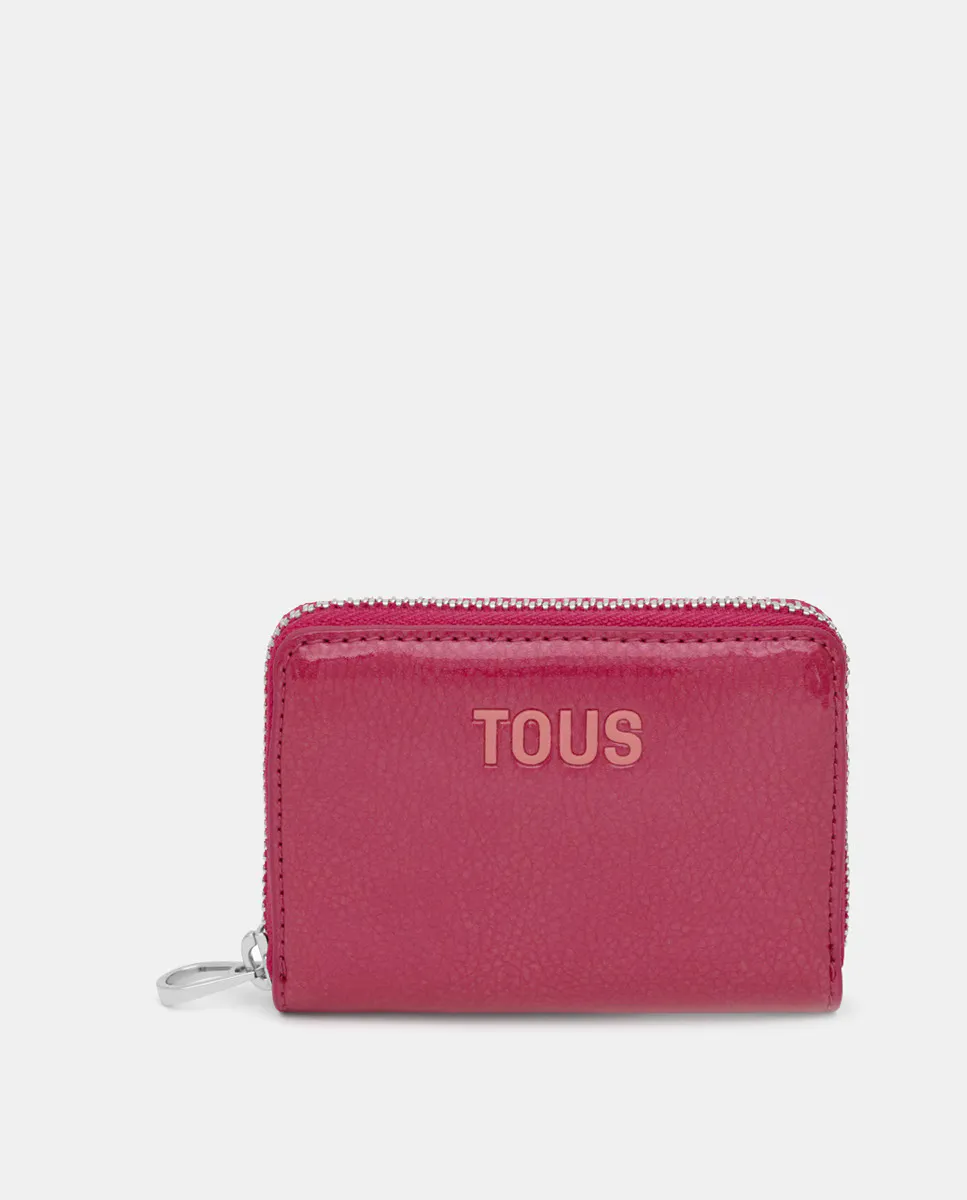 

M Beige Tous Новый кошелек Dorp, фуксия