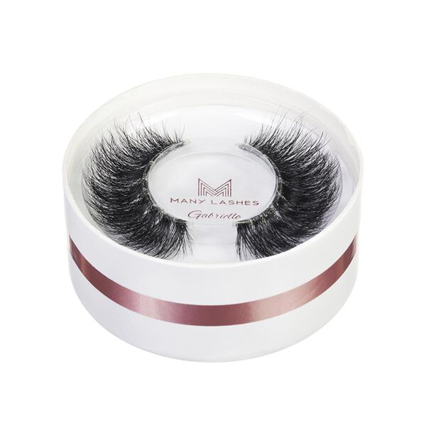 

Ресницы на полоске gl-02, 9-16 мм, бесцветная полоска, 1 упаковка. Many Lashes Gabrielle