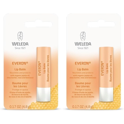 

Бальзам для губ Everon 4,8 г - Упаковка из 2 шт Weleda