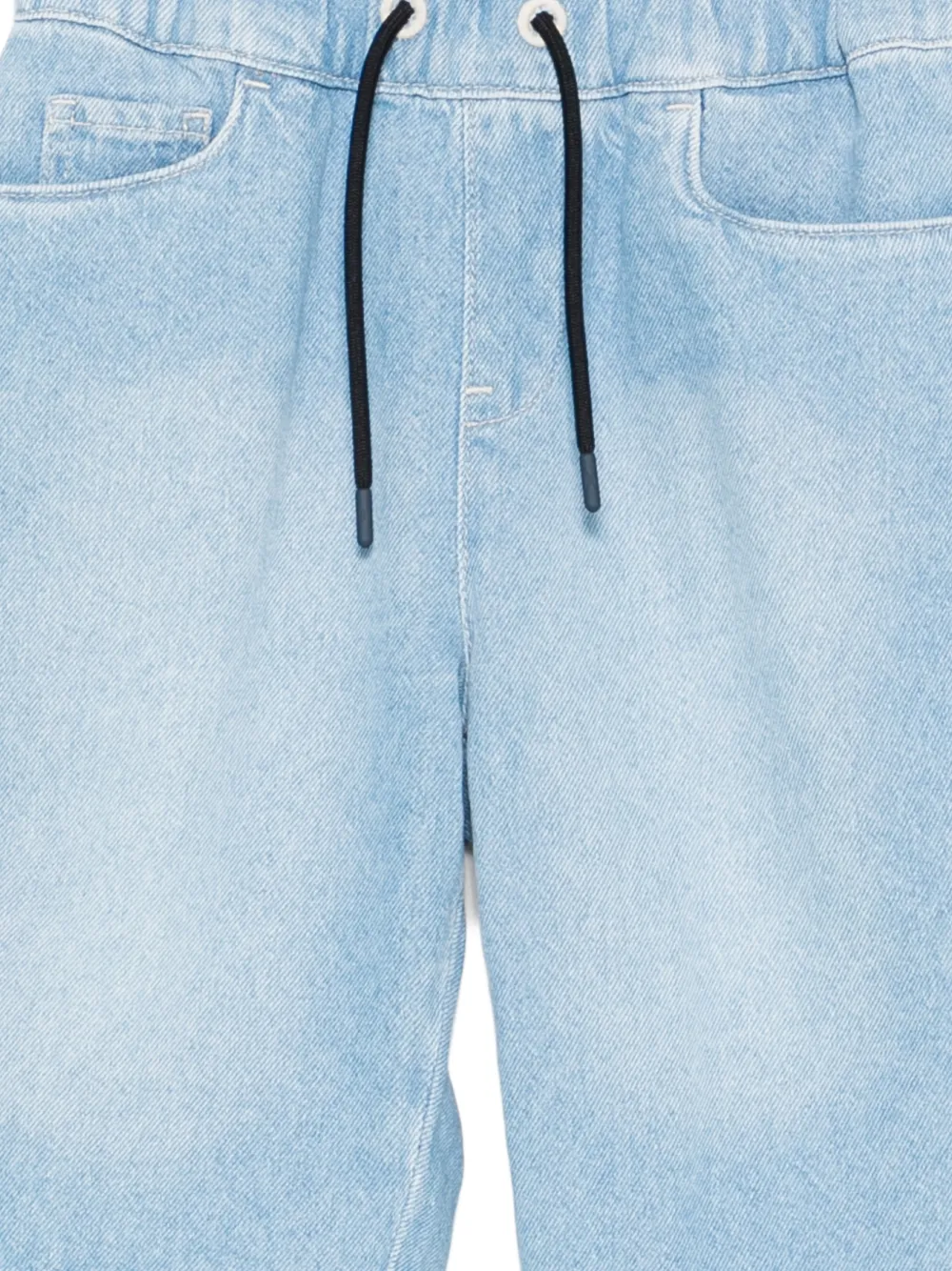 Шорты на кулиске Emporio Armani Kids, синий — фото 3
