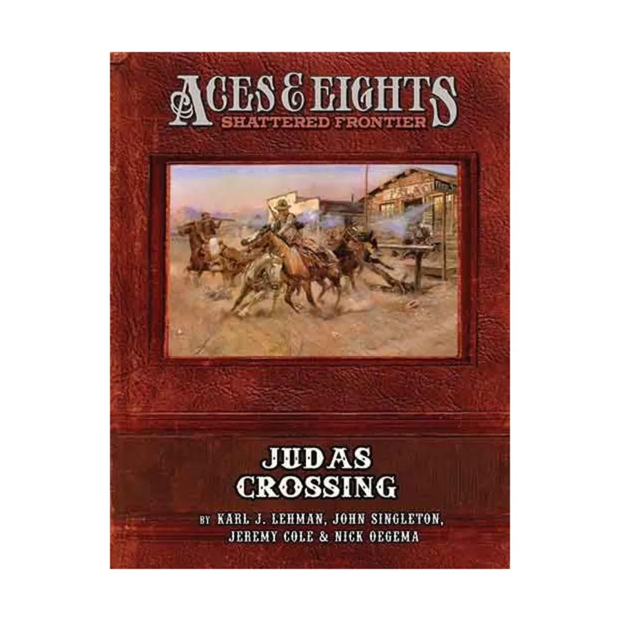 

Judas Crossing, Aces & Eights, мягкая обложка