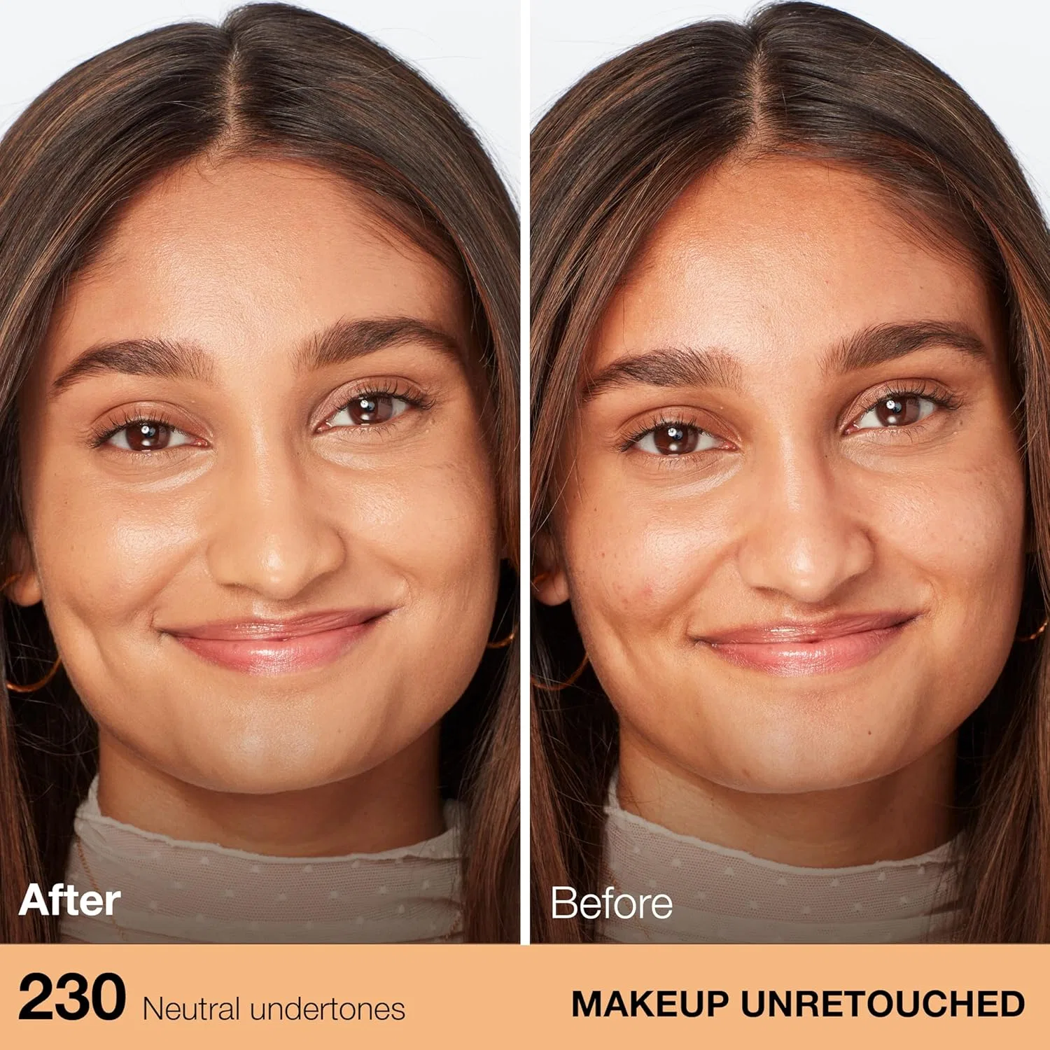 Тональное средство Fit Me Dewy + Smooth Foundation, натуральный бежевый, Maybelline, 1 шт, 29 мл — фото 3