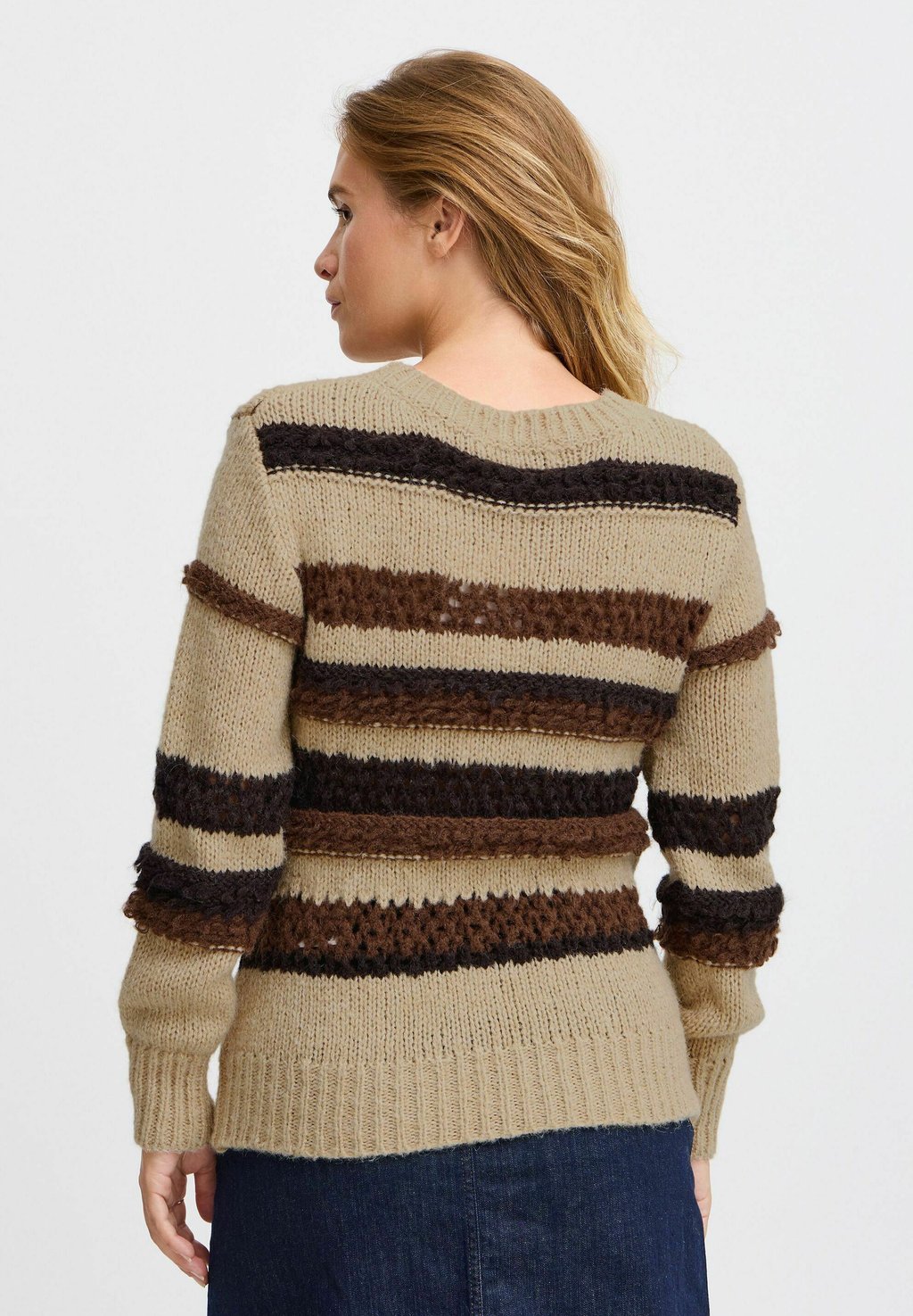 

Джемпер PULLOVER PULZ, бежевый