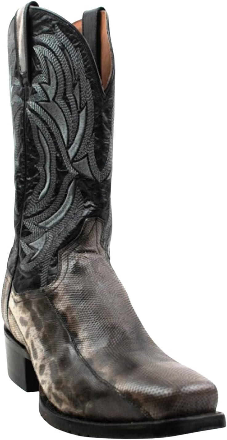 

Мужские вестерн-бутсы Dan Post Karung Snake с квадратным носком - Dps708, черный