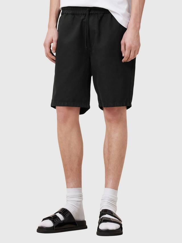 

Шорты хэнбери AllSaints, цвет Jet Black
