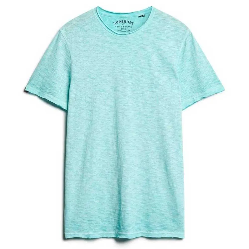 

Футболка с коротким рукавом Superdry Raw Edge Slub, синий