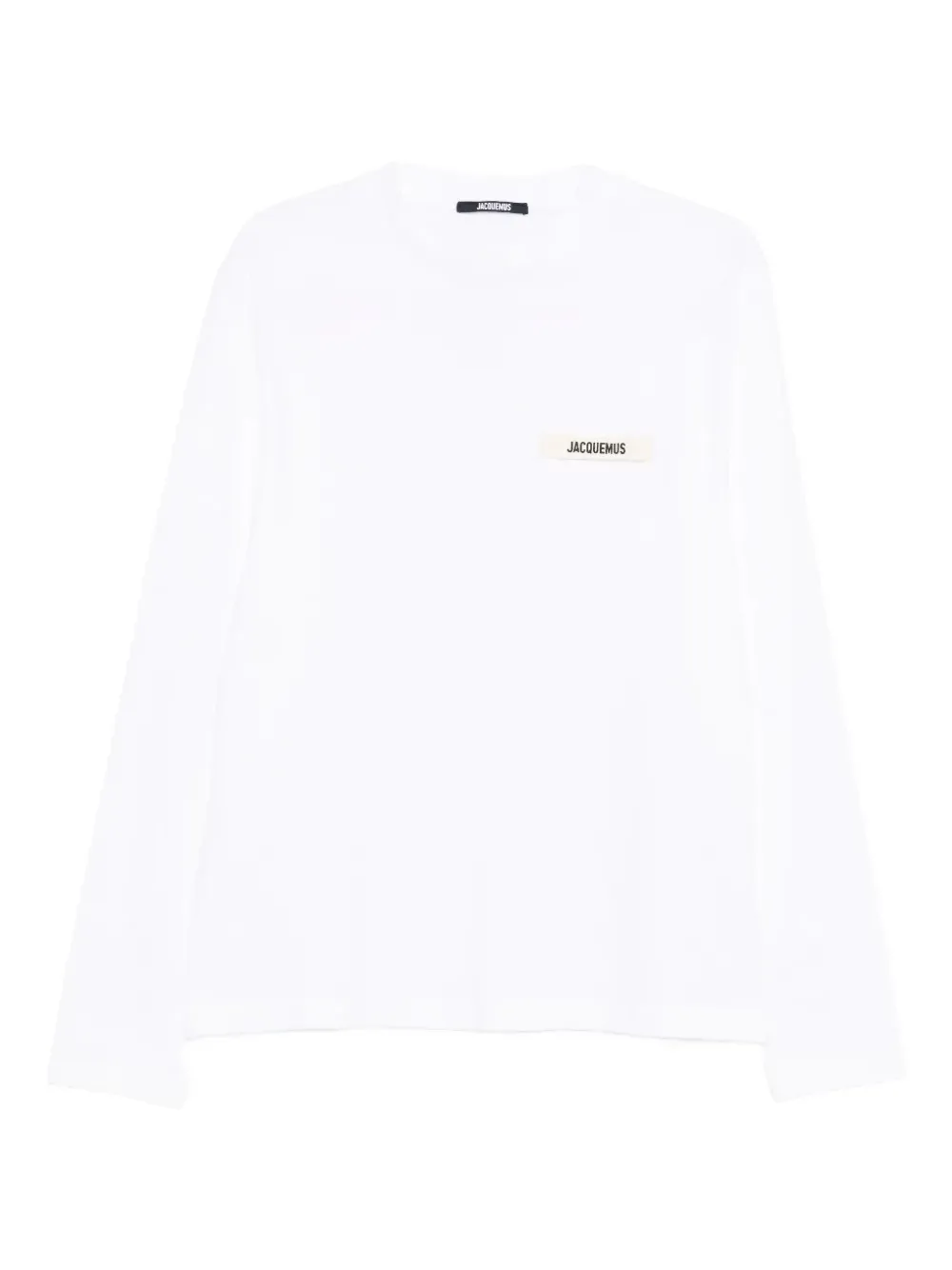 

Футболка с длинным рукавом Gros Grain JACQUEMUS, белый