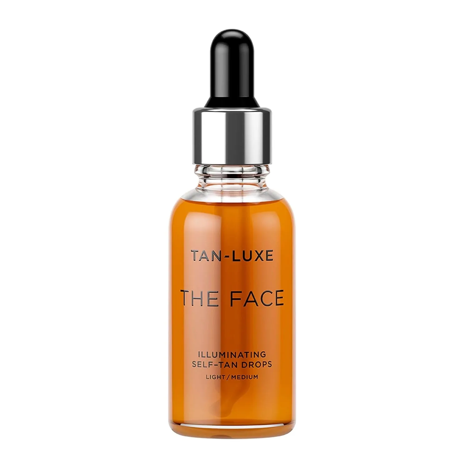 TAN-LUXE The Face - осветляющие капли для автозагара, позволяющие создать свой собственный автозагар. Не тестируется на животных и не содержит токсинов. 30,2 мл (1 шт.), Light/Medium