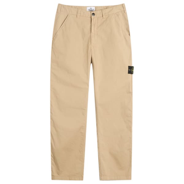 

Брюки-Чиносы из органического твила Stone Island, Desert