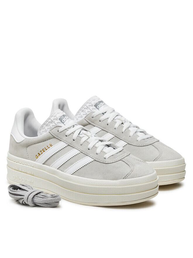 Кроссовки adidas Gazelle Bold, серый — фото 2