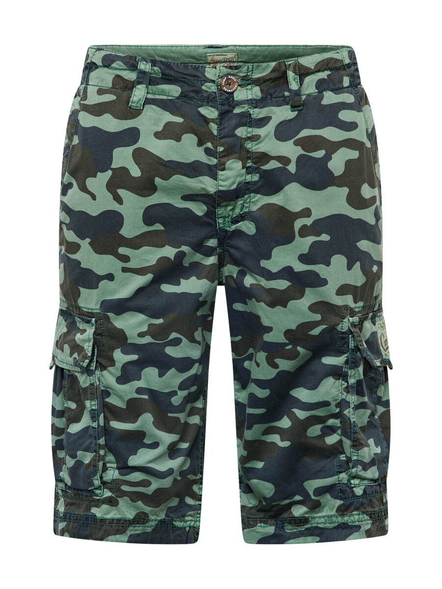 

Шорты-карго CAMP DAVID Regular Cargo Pants, цвет olive/light green/dark green
