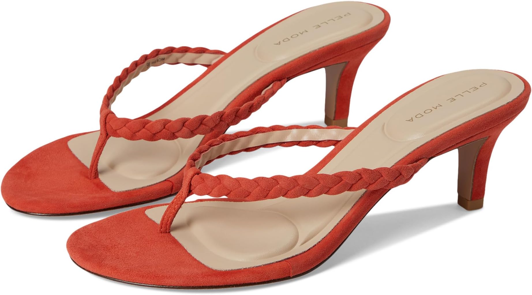 Сандалии Pelle Moda Earlen Thong, цвет Red Orange