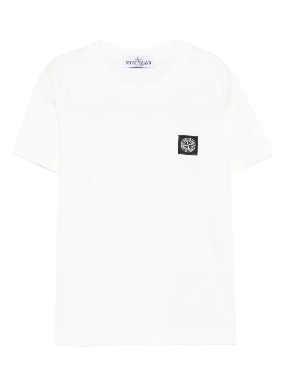 

Футболка с нашивкой «Компас» Stone Island Junior, белый