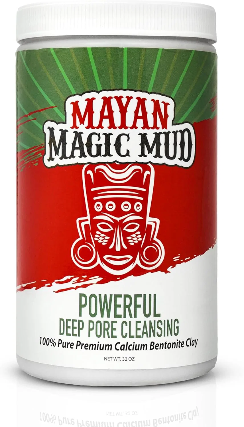 Маска для лица глиняная Mayan Magic Mud Calcium Bentonite Clay 907г