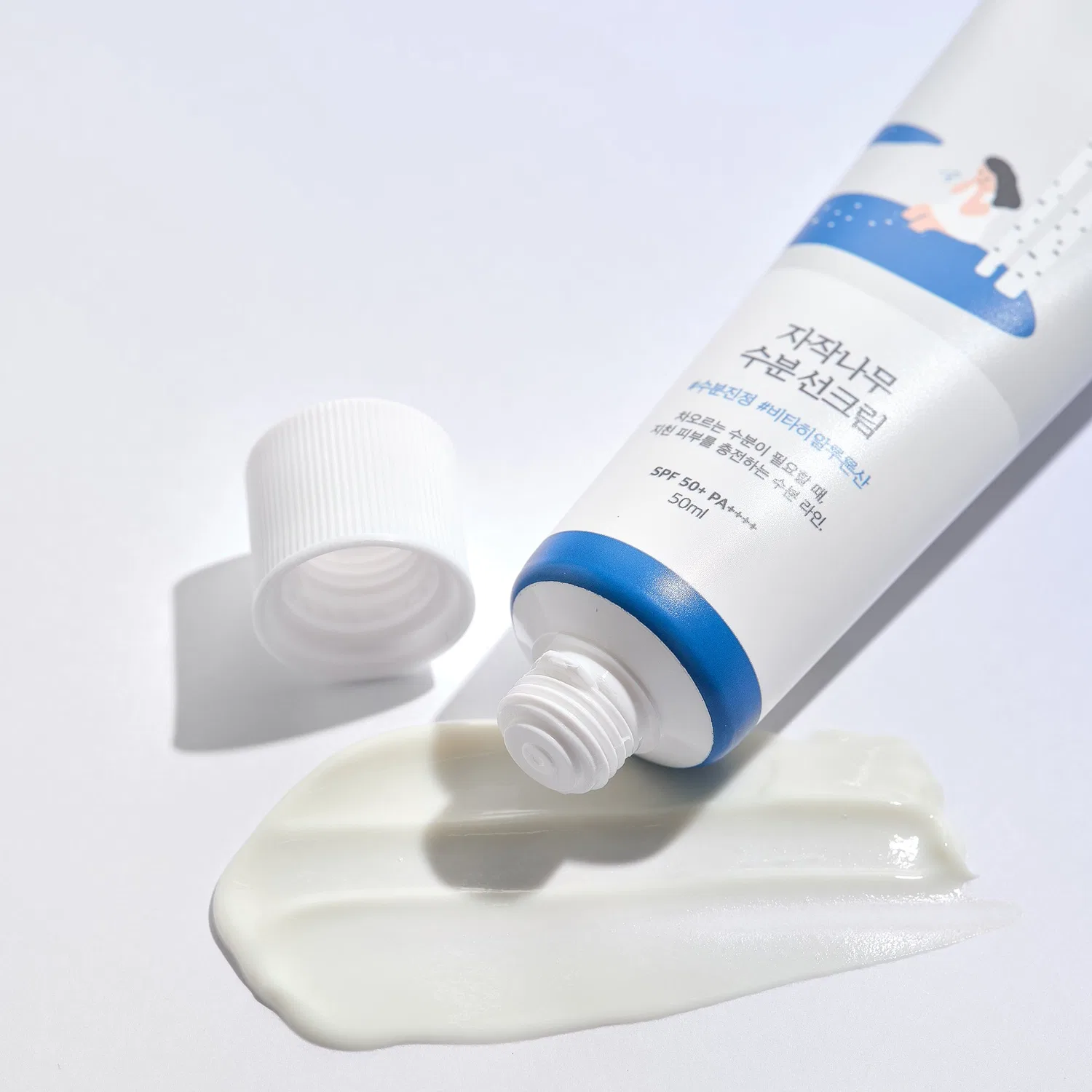 Солнцезащитный крем с березовым соком SPF 50, 50 мл Round Lab — фото 2