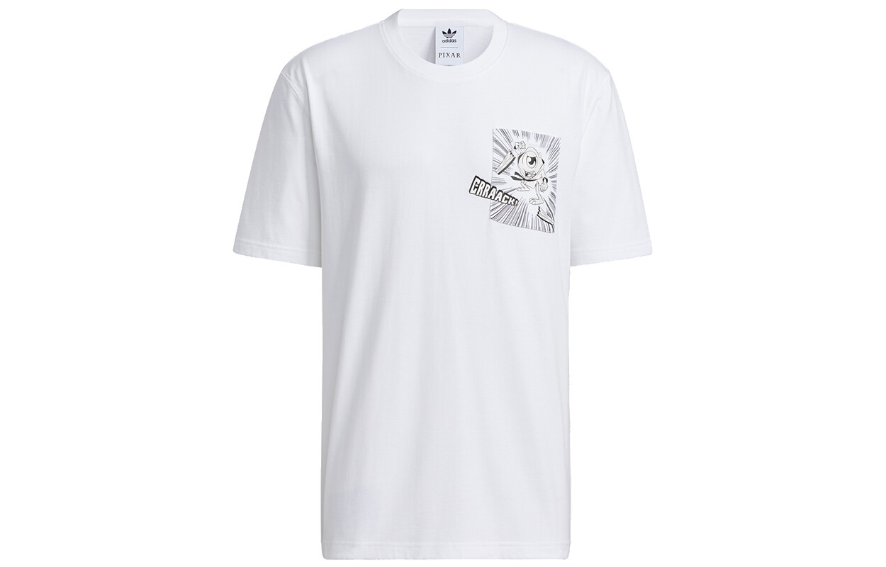 

Футболка Disney X PIXAR MANGA мужская белая Adidas Originals, белый