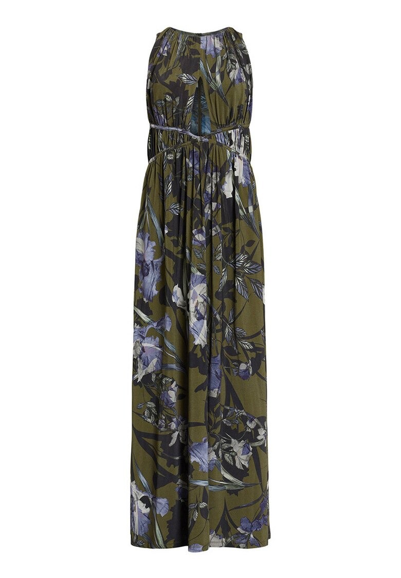 

Платье макси KAYA BATU AllSaints, зеленый