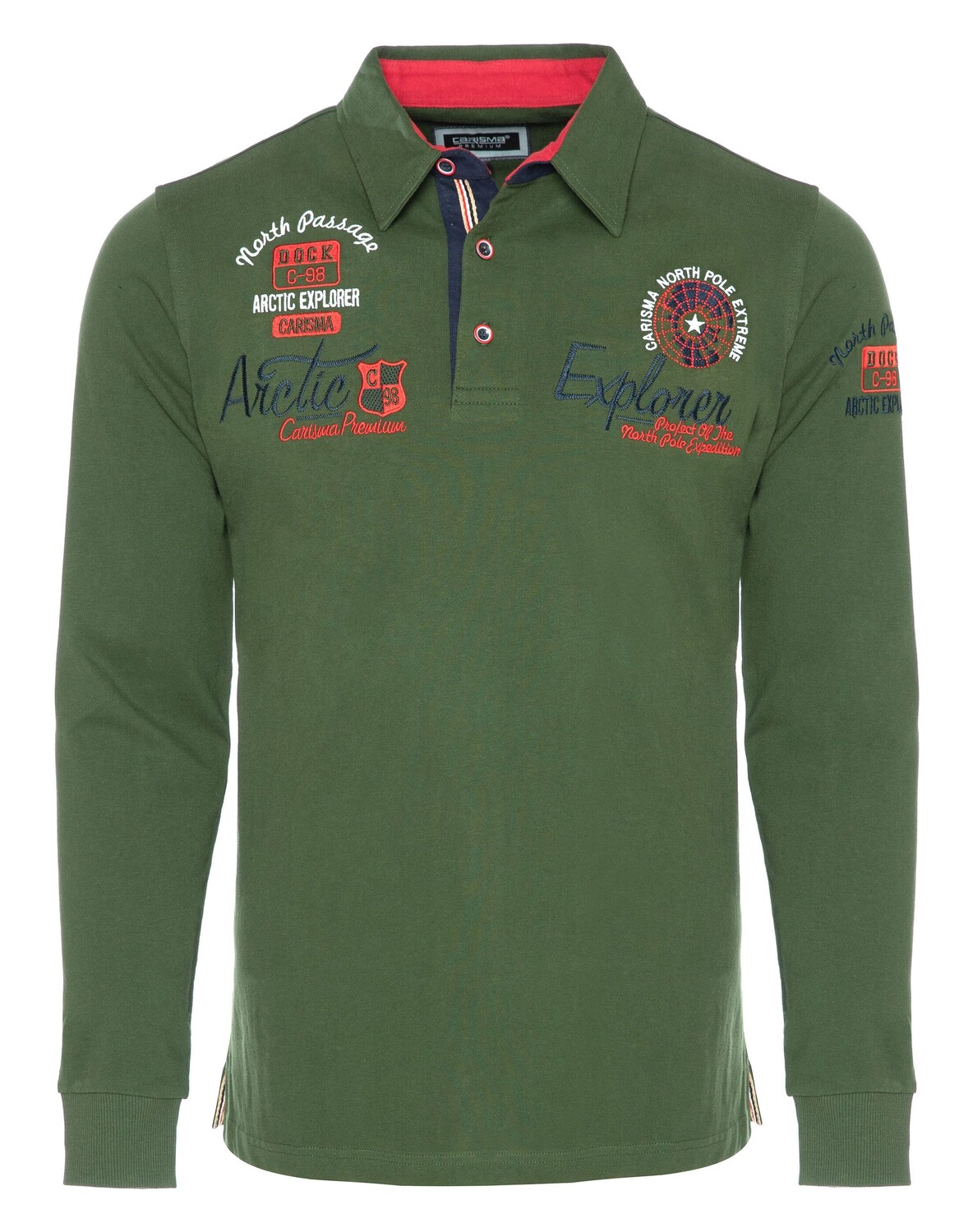 

Поло CARISMA Langarm Polo, хаки