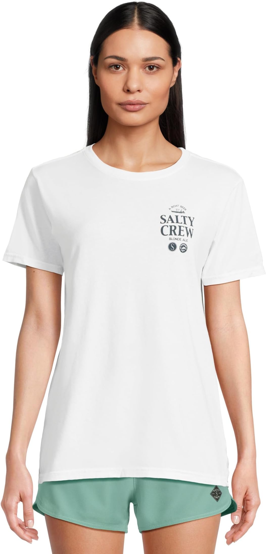 

Футболка Salty Crew Sip And Sea Boyfriend Tee, белый