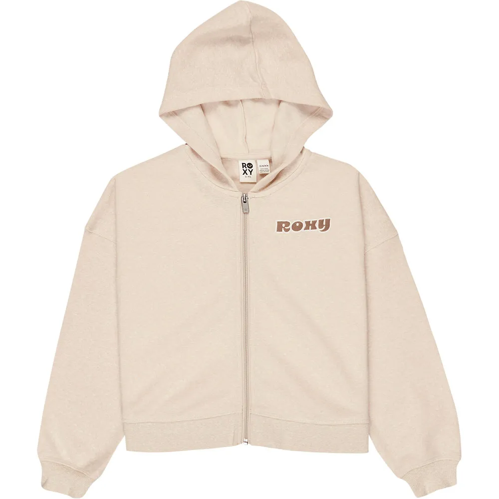 

Толстовка Roxy Now Or Never Heather full zip, бежевый