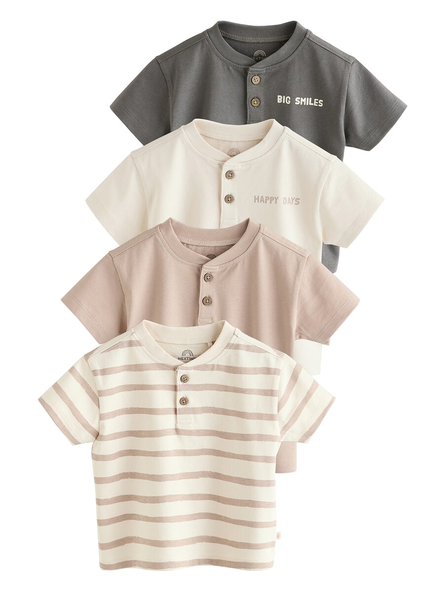 

Рубашка Next, цвет Cream/Sand/Dark grey