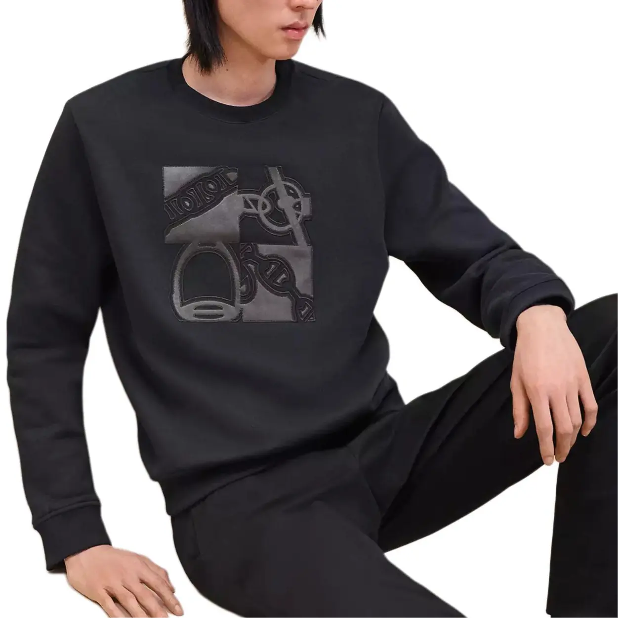 

Толстовка мужская, цвет морской волны HERMES, Marine Blue