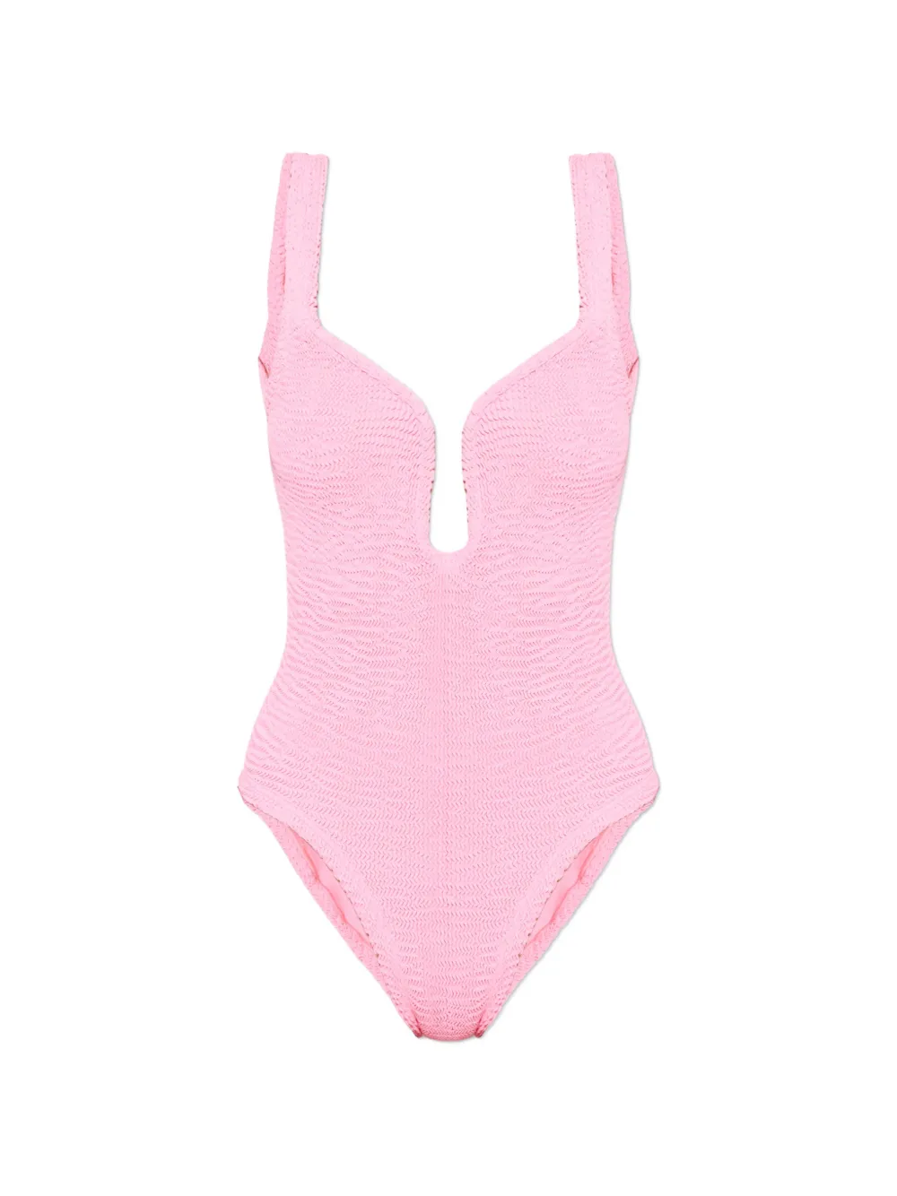 

Фактурный купальник Mika с V-образным вырезом Paramidonna, розовый