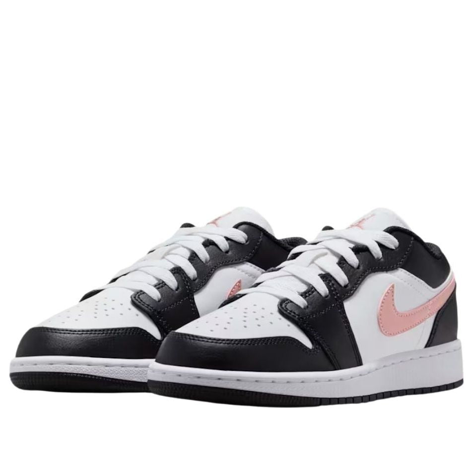 Кроссовки (GS) Air Jordan 1 Low 'White Black Rust Pink' — фото 4