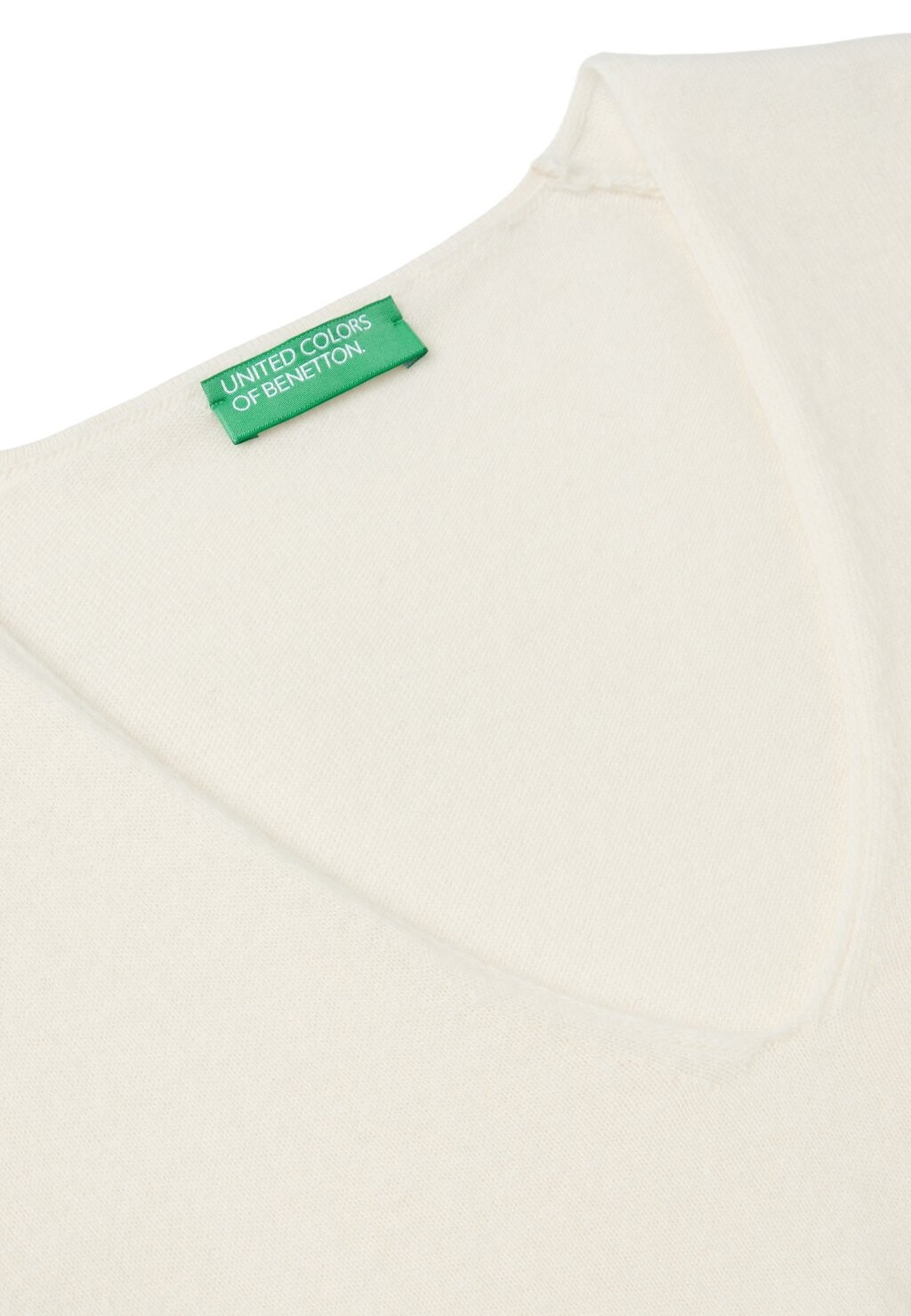 

Джемпер V NECK United Colors of Benetton, белый