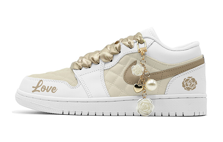 

Jordan Air Jordan 1 винтажные баскетбольные кроссовки женские, Champagne